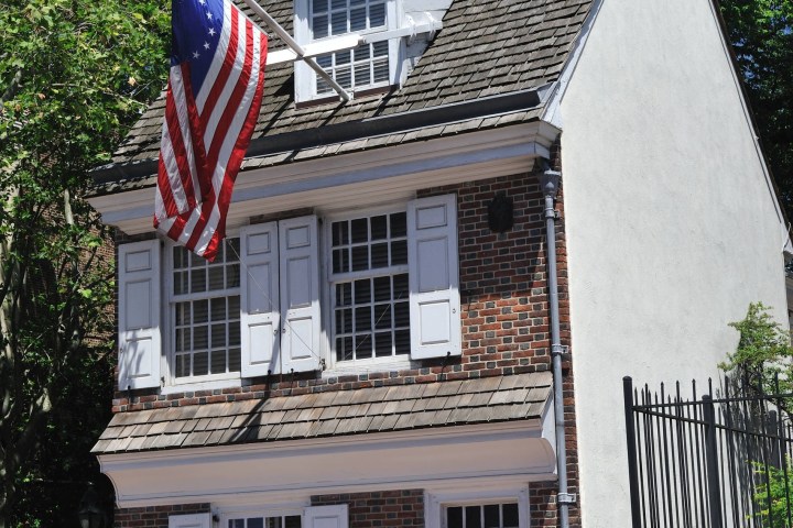 a large brick building